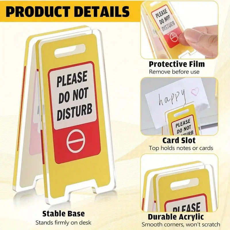 Desktop Warning Signs