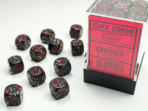 Chessex 12mm D6 Block (36 Dice)