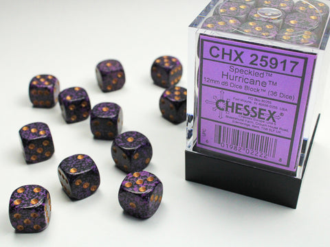Chessex 12mm D6 Block (36 Dice)
