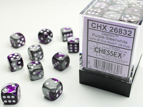 Chessex 12mm D6 Block (36 Dice)