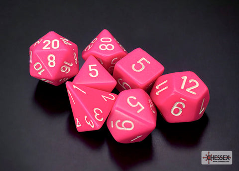 Chessex 7 Piece Dice Sets