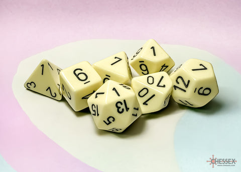 Chessex 7 Piece Dice Sets