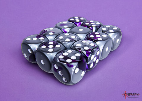 Chessex 12 Piece D6 set