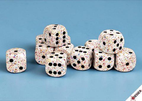 Chessex 12 Piece D6 set