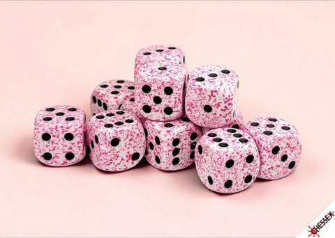 Chessex 12 Piece D6 set