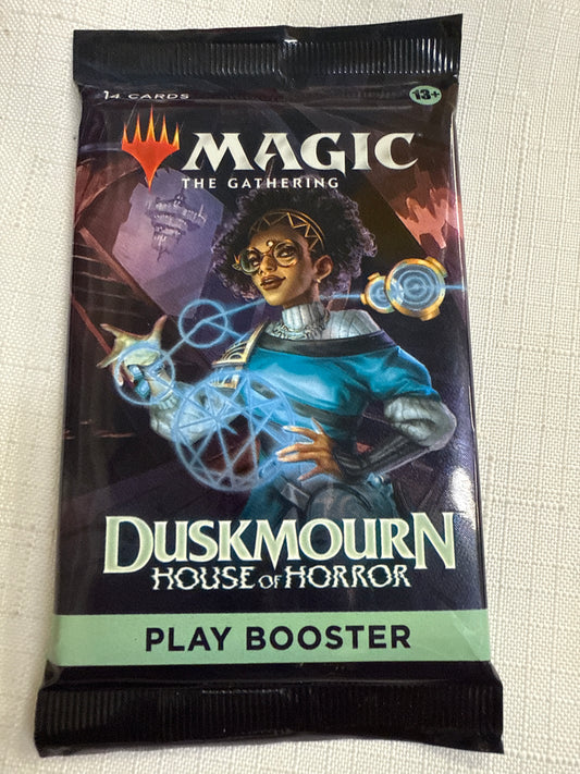Duskmourn House of horrors play booster magic, the gathering