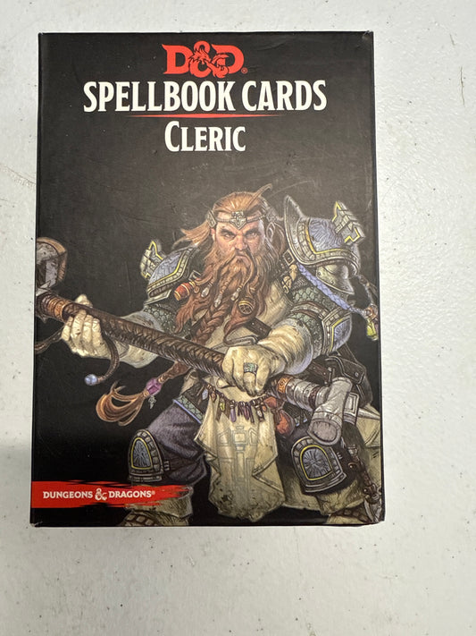 D&D spell books Cleric