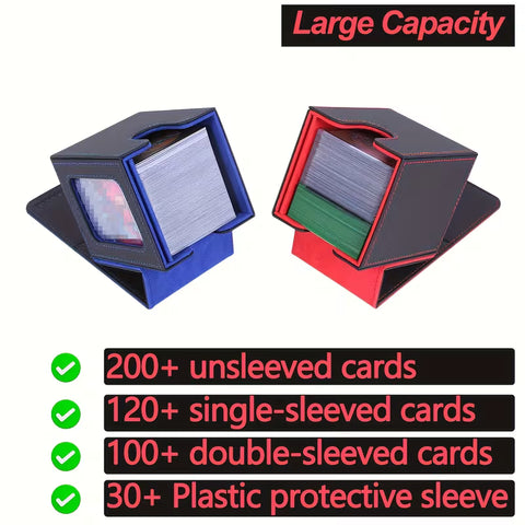 Faux Leather Deck Box