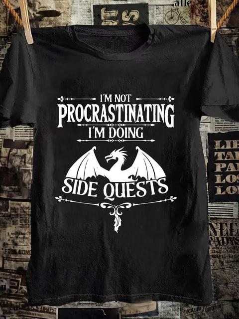 Procrastinating - Side Quest T-Shirt