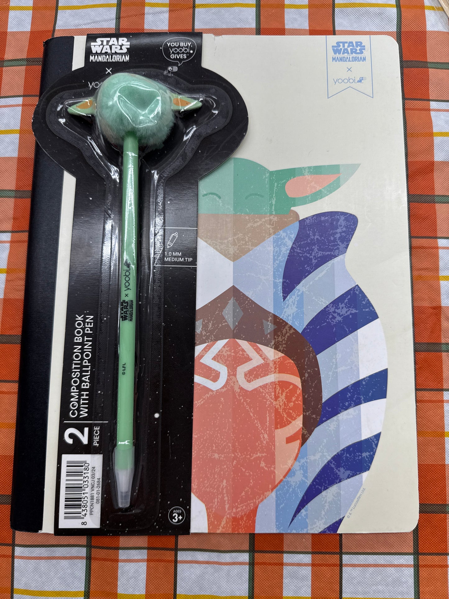 Yoda Notebook and Pen