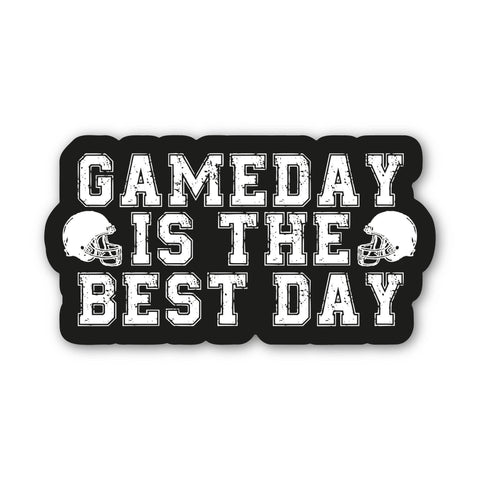 Game Day Is The Best Day - Football Sticker