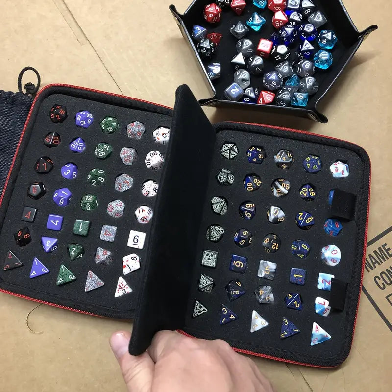 Dice Case - Black and Red