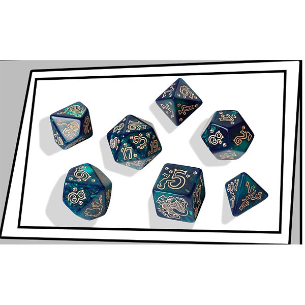 Dice Set: Jumbo Cats- Whiskers