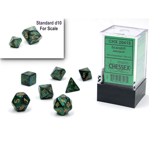 Chessex Mini Dice - 7 die sets