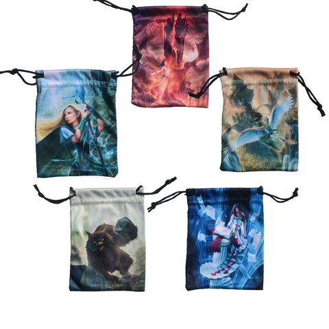 Flame and Fang Artisan Loot Pouch