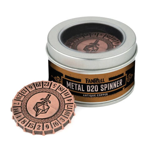 Fan roll metal D spinner
