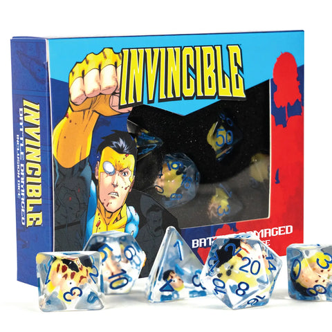 Invincible battle damage dice