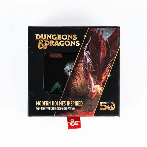 Dungeons & Dragons retro homes fifth anniversary dice set