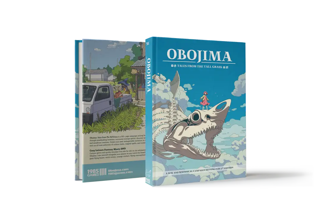 Obojima DnD 5E Studio Ghibli Inspired Hardcover Book