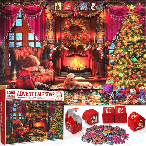 Advent calendar, jigsaw puzzle