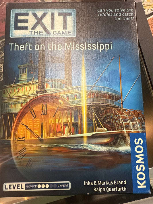 The exit game theft on the Mississippi