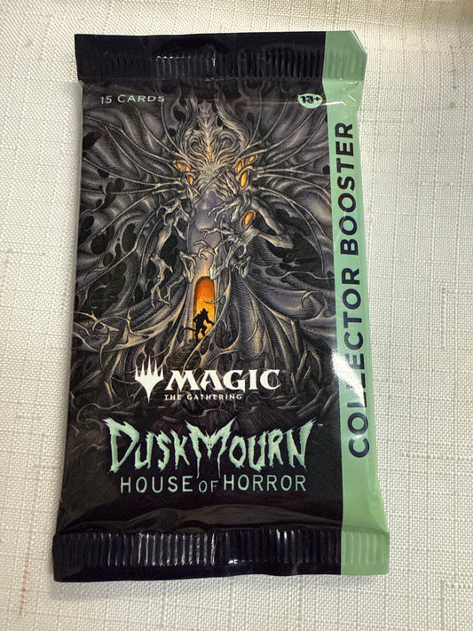 Duskmourn House of horrors collector, booster magic, the gathering