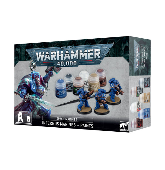 Warhammer Space Marines - Infernus Marines + Paint