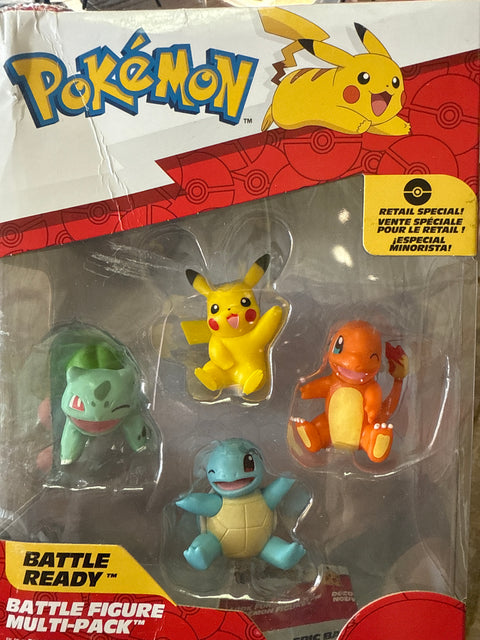 Pokémon four figurine set
