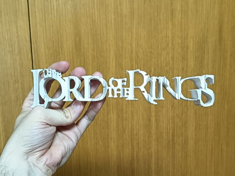 Lord of the Rings Flip Text