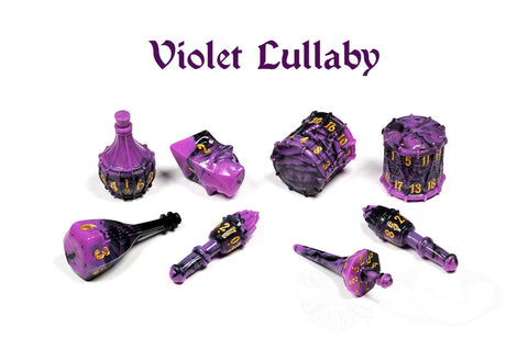 PolyHero Bard 8 Dice Set