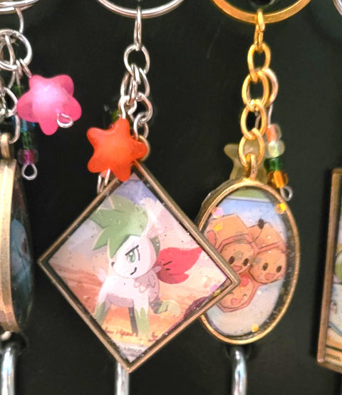 Pokemon Keychains and Necklaces