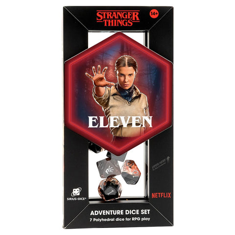 Stranger Things Eleven - 7 Dice Adventure Set