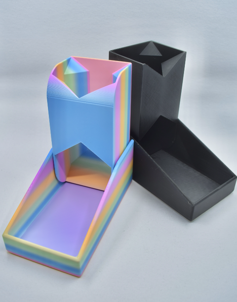 3D Printed Folding Dice Tower