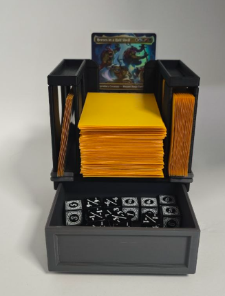 3D Printed MTG Commander Deck and Display