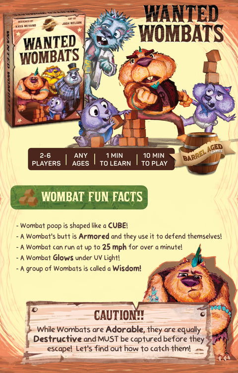 Wanted Wombats
