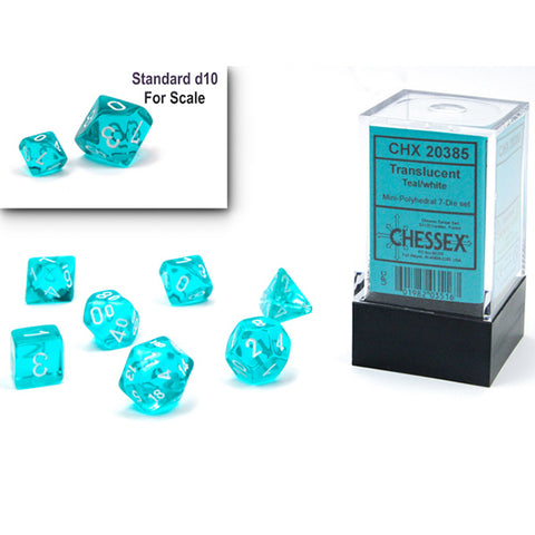 Chessex Mini Dice - 7 die sets