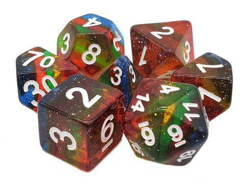 DnD 7-Dice Tube Sets
