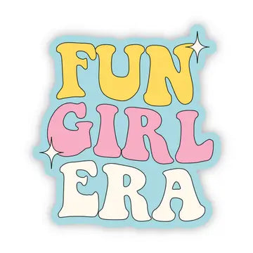 Fun Girl Era Sticker (Light Blue)