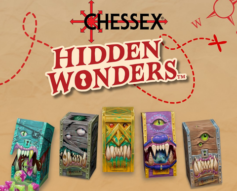 Chessex Hidden Wonders Mystery Dice