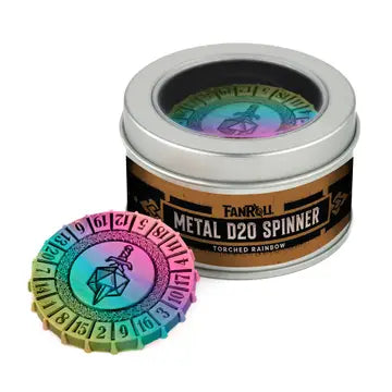 Fan roll metal D spinner