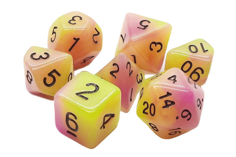 DnD 7-Dice Tube Sets