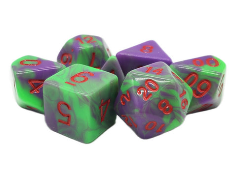 DnD 7-Dice Tube Sets