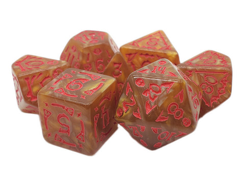 DnD 7-Dice Tube Sets