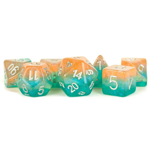Fan Roll 7 Piece Poly Resin Dice Sets