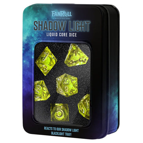 Fan Roll 7 Piece Dice Tins